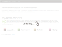 Tablet Screenshot of myupgrade.info
